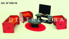 Imagen de Art. N° 620-14: Casita de Madera Amueblada