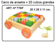 Carro de Arrastre con Cubos - DISTRISEBA