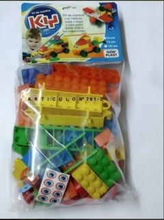 Encastre plástico x 72 piezas - comprar online