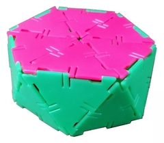 Juego Construcción Encastre Bisagra Cuerpo Geométrico X 192