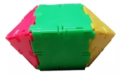 Imagen de Juego Construcción Encastre Bisagra Cuerpo Geométrico X 192