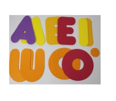 Art. N° 5: Abecedario Letras Gigante Goma Eva - comprar online