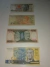 Conjunto Com 4 Cédulas Brasileiras