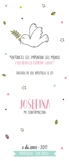 ESTAMPITA SEÑALADOR PALOMA X20U
