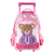 Mochila Escolar Con Carrito 18 Osito Teddy Footy F2131