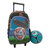 Combo Escolar Mochila Carrito 18 Botin Luz Led Con 1 Pelota - comprar online