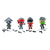 Pinypon Action Figura Ninja Surtido Blister C/acc 29000 - comprar online