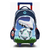 Combo Escolar Mochila Carrito 18 Botin Luz Led Con 1 Pelota en internet