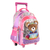 Mochila Escolar Con Carrito 18 Osito Teddy Footy F2131 - Jugueteria MyR