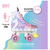 Patin Roller Con Luces Led Unicornio Bipokids Rll404 - tienda online