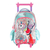 Mochila Footy 18 Carrito Unicornio Alas Luz Led - comprar online
