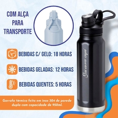 Garrafa Térmica em Inox 304 950ml - comprar online