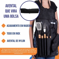 KIT CHURRASCO I 8 PEÇAS - comprar online