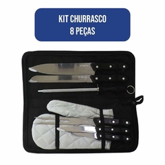 KIT CHURRASCO | 7 PEÇAS + estojo