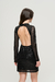 VESTIDO CORTO CON LENTEJUELAS NEGRO en internet