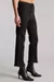 JEANS BOOTCUT CROP BLACK - Verónica Boutique