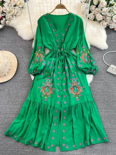Vestido Cecília Bordado cod 3539 - comprar online