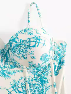 Conjunto Maiô + Pareô cód 4095