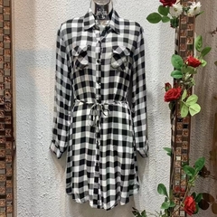 Chamise Vestido Xadrez cód 1682 - comprar online