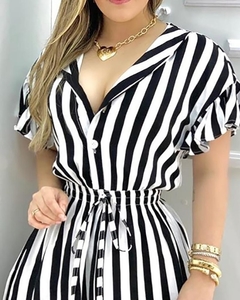 Vestido Paula Listras cód 954 - comprar online