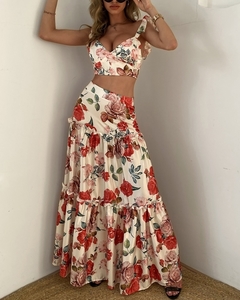 Conjunto Raissa Floral cód 1072