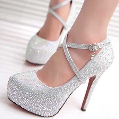 Salto Alto Peep Toe inspiração Tiras Removível cód 207 - comprar online