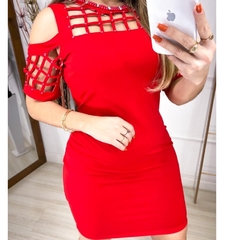 Vestido Alice Vazado cód 1490 na internet