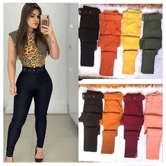 Calça Skinny Cinto cód 804 na internet