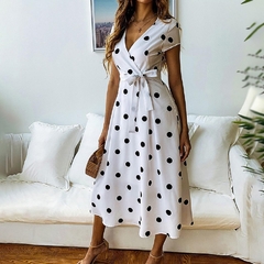 Vestido Retrô Poa cód 1777 - comprar online