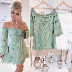 Vestido Boneca Renda cód 003