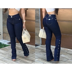 Calça flare jeans cód 1306