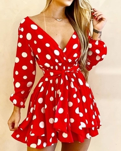 Vestido Red Poá cód 1210 na internet