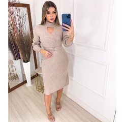 Vestido Tricô Elegance cód 01213 - comprar online