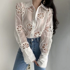 Blusa Renda Delicat cód 1892