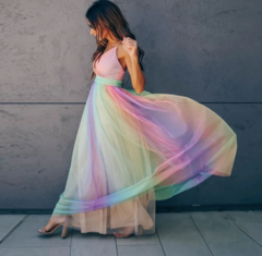 Vestido Tie Day Tule cód 907 - comprar online