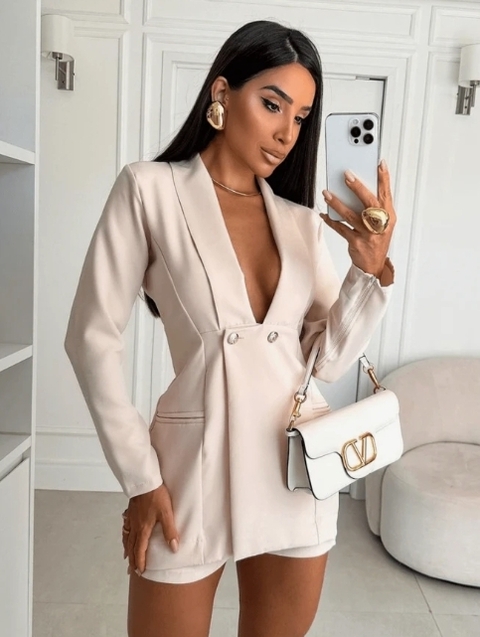 Conjunto Shorts e Blazer cod 4413