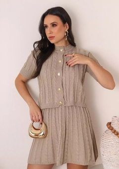 Conjunto Nina Tricô cod 4423
