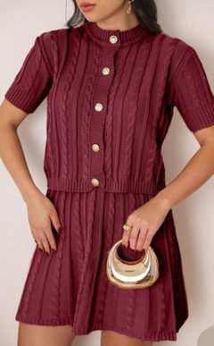 Conjunto Nina Tricô cod 4423 - ValentinaFashionn