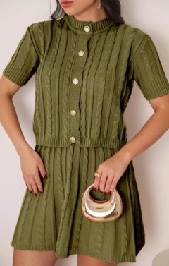Conjunto Nina Tricô cod 4423