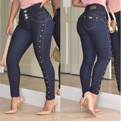Calça Ilhos modela cintura cód 1297