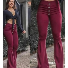 Calça Flare Crepe cód 1312 na internet
