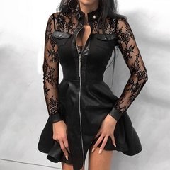 Vestido retrô Renda cod 1235