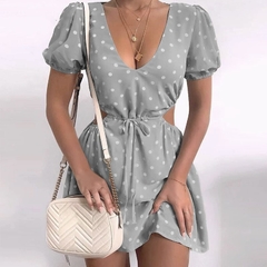 Vestido Tancinha Poá cod 1255 na internet