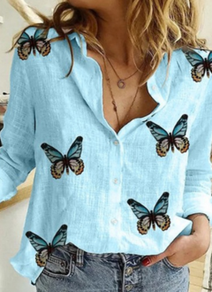Blusa Borboletas cod 1953 - ValentinaFashionn
