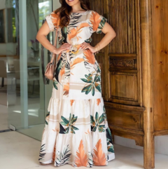 Vestido Longo Dalila cod 1985 - ValentinaFashionn