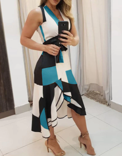 Vestido Barbara Assimétrico cod 1984