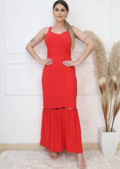 Vestido Longo Eloá cod 0050 - ValentinaFashionn