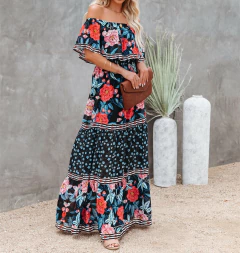 Vestido Longo Madalena cód 4284 - comprar online