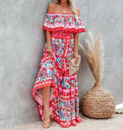 Vestido Longo Madalena cód 4284 - ValentinaFashionn