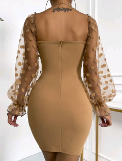 Vestido Mid Tulê cód 1810 - comprar online